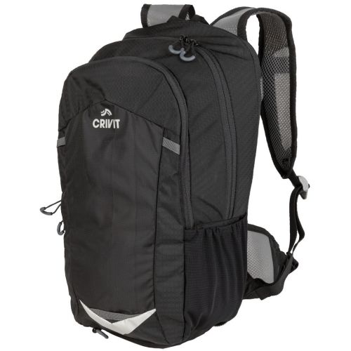 Спортивный рюкзак с увеличением объема и дождевиком Crivit 14+3L черный