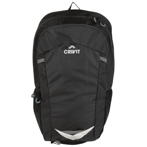 Спортивный рюкзак с увеличением объема и дождевиком Crivit 14+3L черный