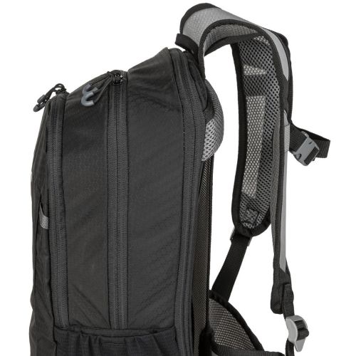 Спортивный рюкзак с увеличением объема и дождевиком Crivit 14+3L черный