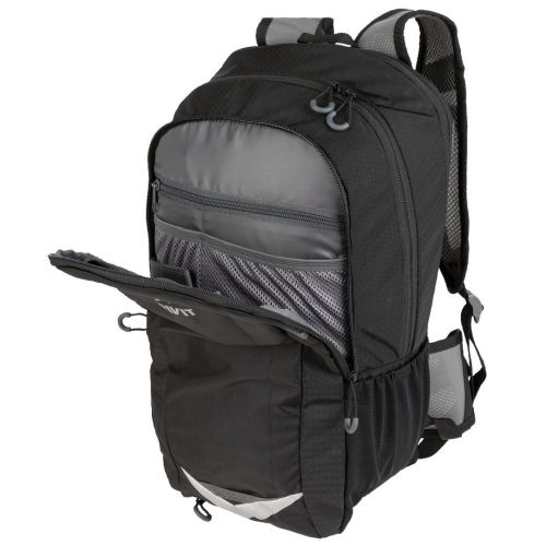 Спортивный рюкзак с увеличением объема и дождевиком Crivit 14+3L черный