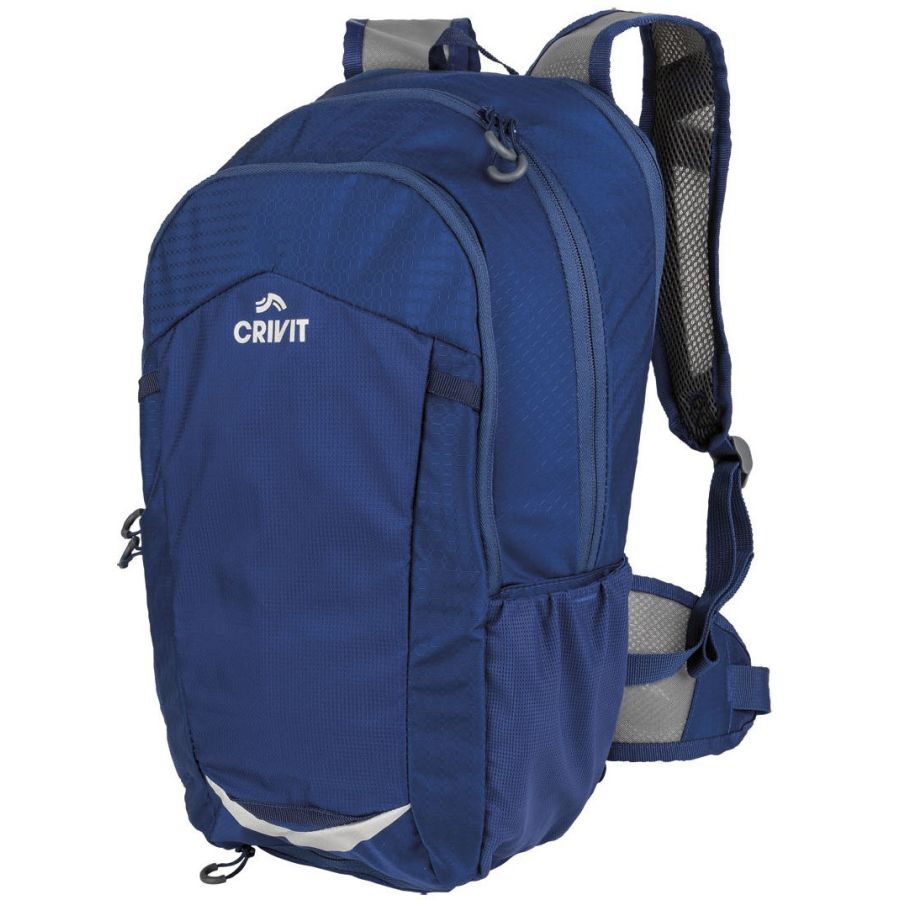 Спортивный рюкзак с увеличением объема и дождевиком Crivit 14+3L синий