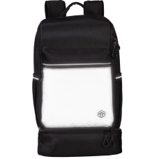 Деловой рюкзак со светоотражающими вставками 17L Topmove Черный с серым