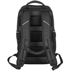 Деловой рюкзак со светоотражающими вставками 17L Topmove Черный с серым