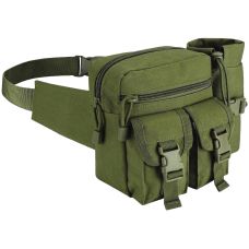 Тактическая поясная набедренная сумка Edibazzar хаки