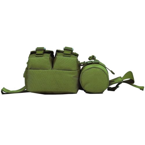 Тактическая поясная набедренная сумка Edibazzar хаки
