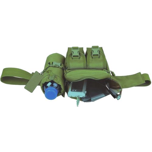 Тактическая поясная набедренная сумка Edibazzar хаки