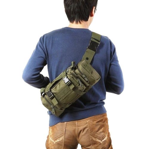 Тактическая армейская мужская сумка Molle Combat Sachet Хаки