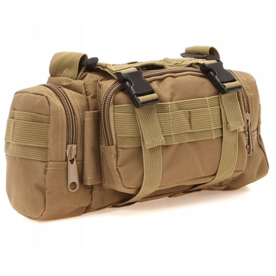 Тактическая армейская мужская сумка Molle Combat Sachet койот