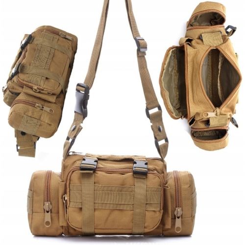 Тактическая армейская мужская сумка Molle Combat Sachet койот
