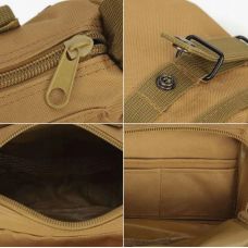 Тактическая армейская мужская сумка Molle Combat Sachet койот