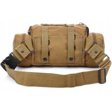 Тактическая армейская мужская сумка Molle Combat Sachet койот