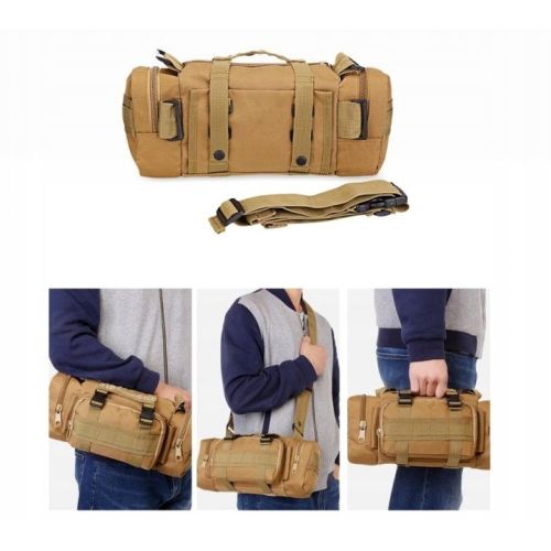 Тактическая армейская мужская сумка Molle Combat Sachet койот