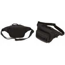 Большая тактическая поясная набедренная сумка Edibazzar черная