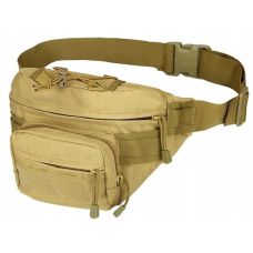 Большая армейская поясная набедренная сумка Edibazzar койот