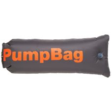 Большой гермомешок для вещей и насос два в одном 100L Delta-Sport PumpBag серый