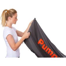 Большой гермомешок для вещей и насос два в одном 100L Delta-Sport PumpBag серый