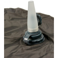 Большой гермомешок для вещей и насос два в одном 100L Delta-Sport PumpBag серый