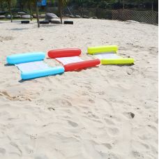 Водный гамак надувной матрас для плавания красный