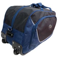 Сумка дорожная на колесах 57L Wallaby Украина 10428-6 синяя с черным