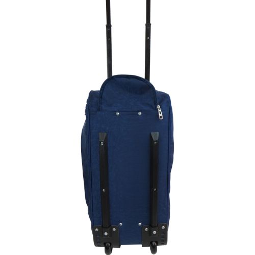 Сумка дорожная на колесах 57L Wallaby Украина 10428-6 синяя с черным