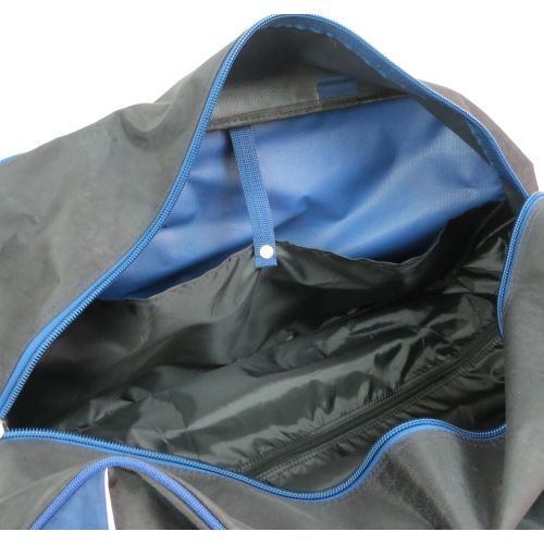 Сумка дорожная на колесах 57L Wallaby Украина 10428-6 синяя с черным