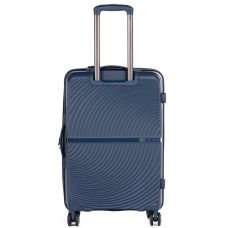 Большой пластиковый чемодан из поликарбоната 85L Horoso синий