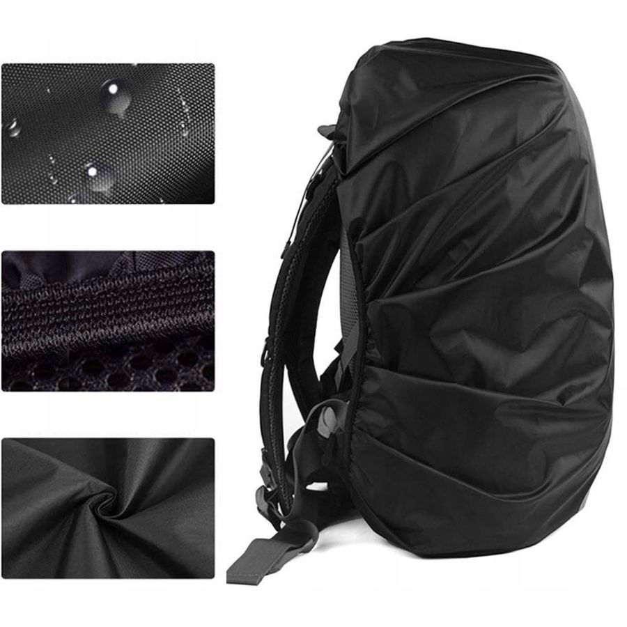 Чехол-дождевик для рюкзака Nela-Style Raincover до 30L черный