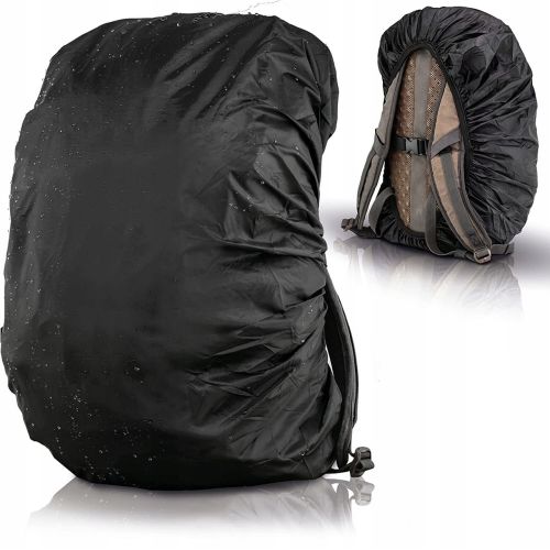 Чехол-дождевик для рюкзака Nela-Style Raincover до 60L черный