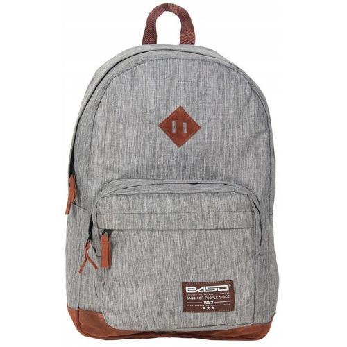 Легкий молодежный рюкзак Paso 18L  Серый