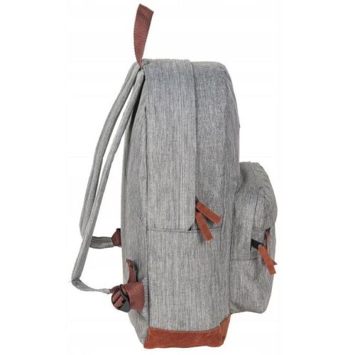 Легкий молодежный рюкзак Paso 18L  Серый