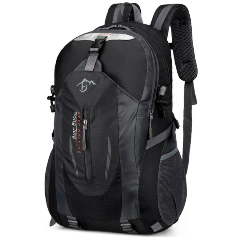 Легкий спортивный рюкзак 25L Keep Walking Черный