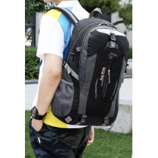 Легкий спортивный рюкзак 25L HongJing Черный