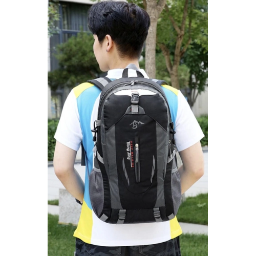 Легкий спортивный рюкзак 25L Keep Walking Черный