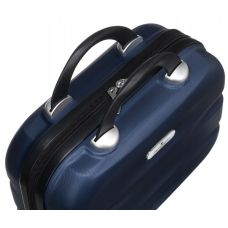 Бьюти-кейс дорожный под ручную кладь 11л Peterson ABS пластик синий