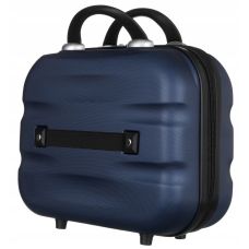 Бьюти-кейс дорожный под ручную кладь 11л Peterson ABS пластик синий