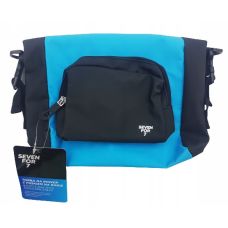 Велосумка на руль, мужская сумка два в одном 3L Seven for 7 Голубой 