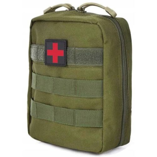 Тактическая аптечка, армейская сумка для медикаментов хаки