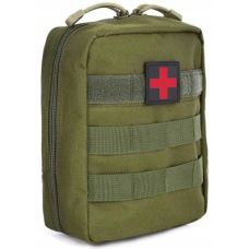 Тактическая аптечка, армейская сумка для медикаментов хаки