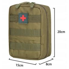 Тактическая аптечка, армейская сумка для медикаментов хаки