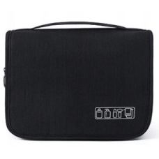 Дорожная косметичка несессер бьюти кейс Ecarla черная