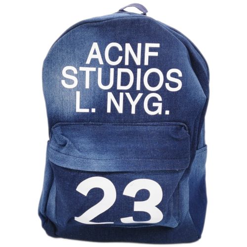 Молодежный джинсовый рюкзак ACNF Studios CHN031	Синий