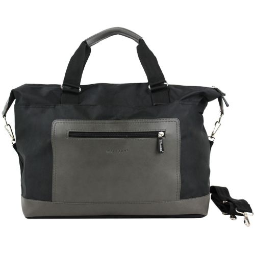 Дорожная сумка-саквояж Wallaby 2554-2 25л Черный с серым