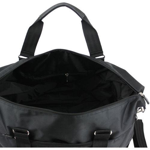 Дорожная сумка-саквояж Wallaby 2554-2 25л Черный с серым