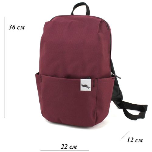 Компактный рюкзак для города 9L Wallaby 141-4 Бордовый