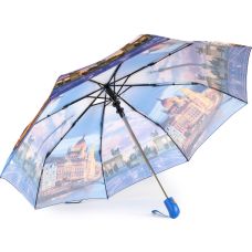 Женский зонт PODSL21303-1	SL полуавтомат Фиолетовый