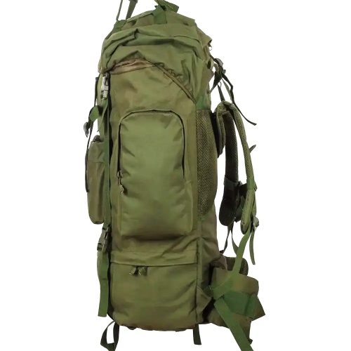 Большой тактический, армейский рюкзак с дождевиком 65L Combat Хаки
