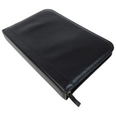  Папка кожаная деловая Portfolio Port1022 Черная