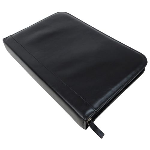 Папка кожаная деловая Portfolio Port1022 Черная