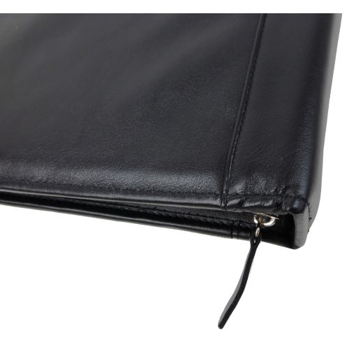 Папка кожаная деловая Portfolio Port1022 Черная