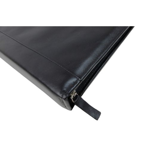 Папка кожаная деловая Portfolio Port1022 Черная